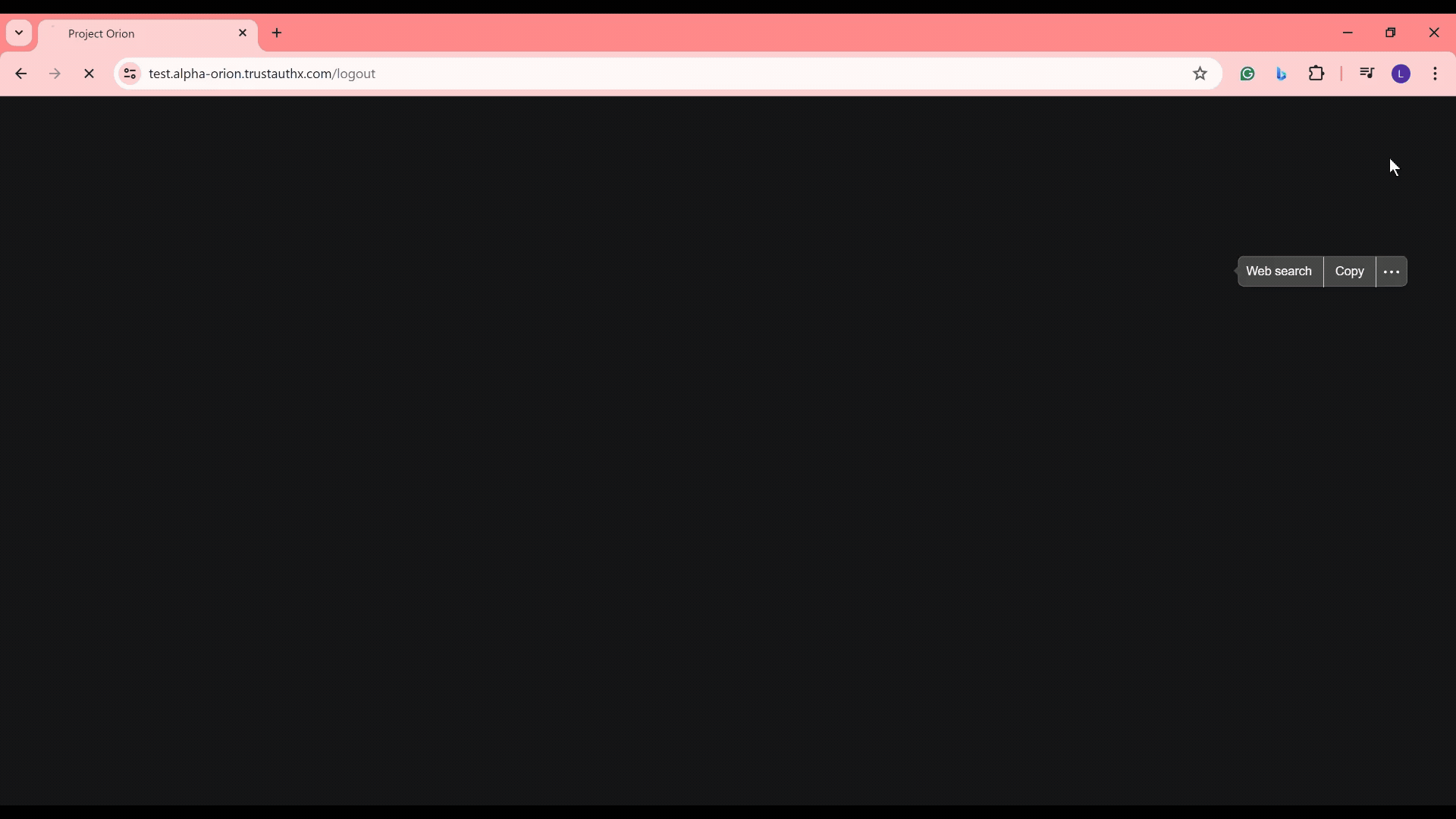 Orion Dashboard